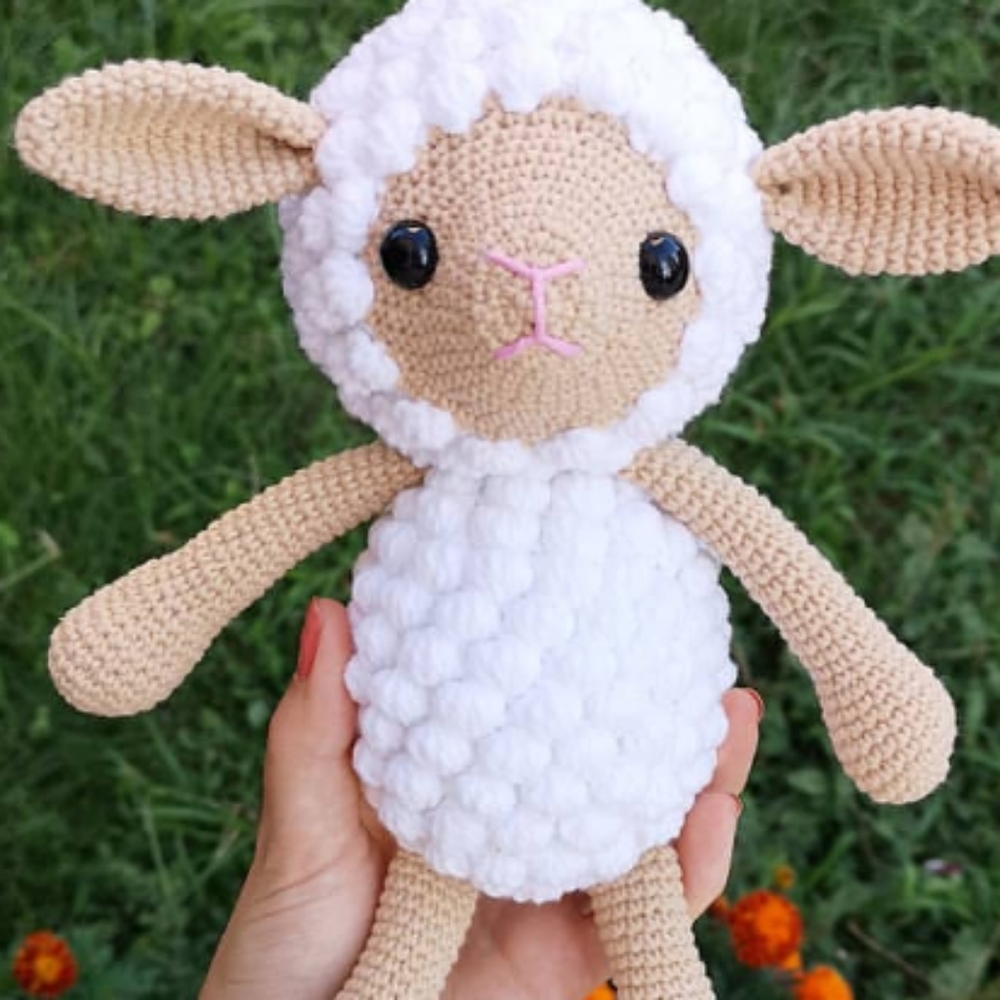 Baby Lamb gift for your loved ones ❤️10" handmade